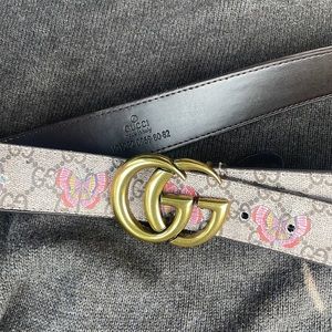Gucci butterfly belt